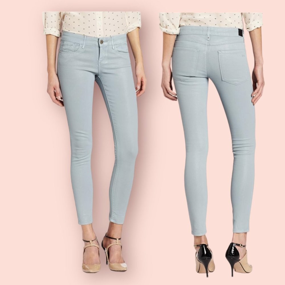 Habitual Jeans Angelina Cigarette Skinny Jean Fresh Moss Sz 26